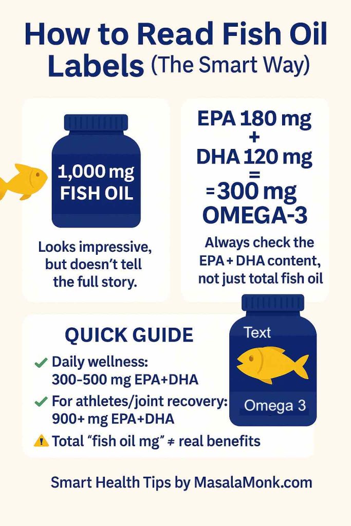 How to Read Fish Oil Labels