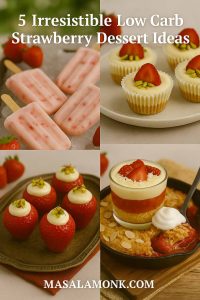 5 Irresistible Low Carb Strawberry Dessert Ideas