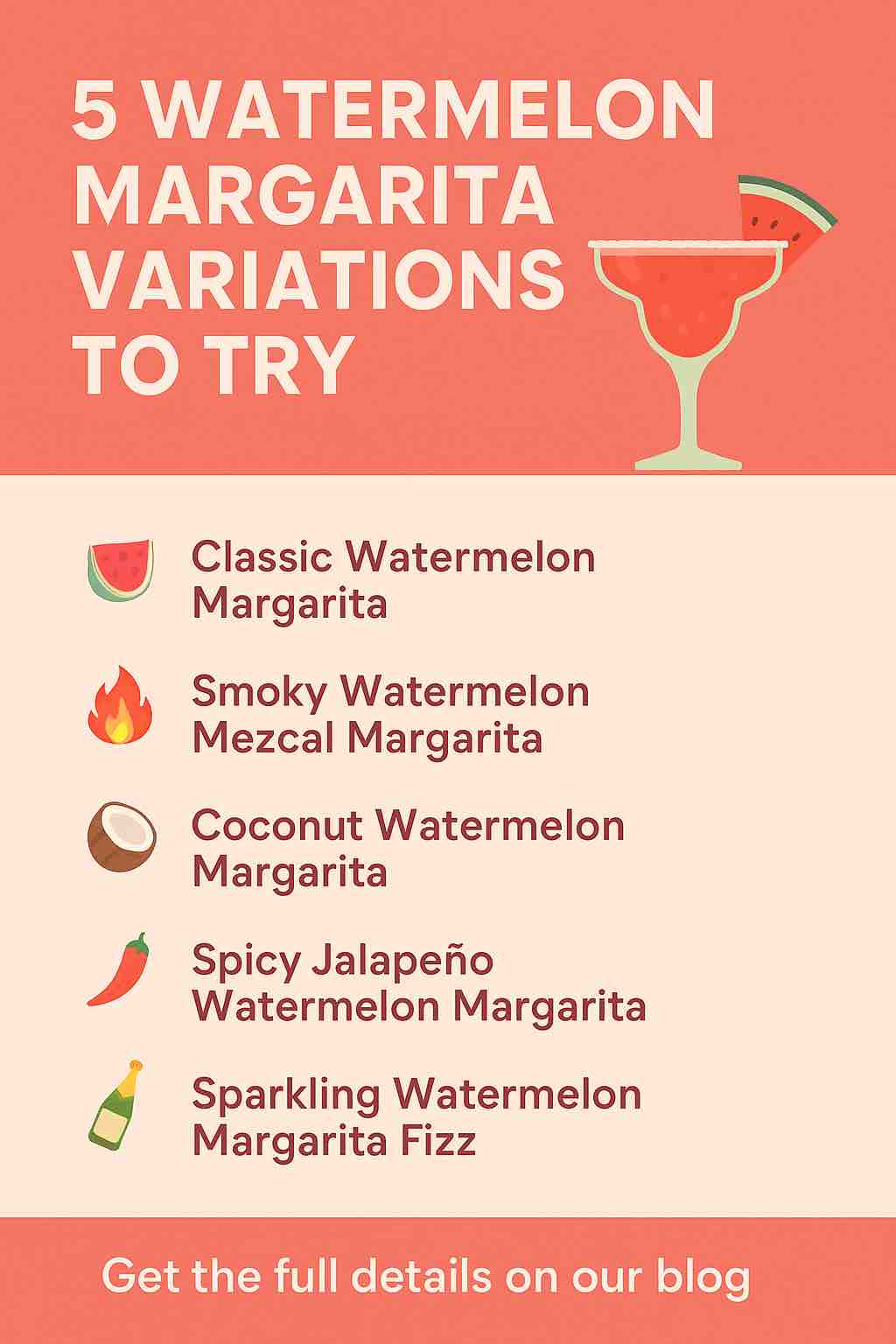 Refreshing Summer Cocktails: 5 Watermelon Margarita Variations to Try