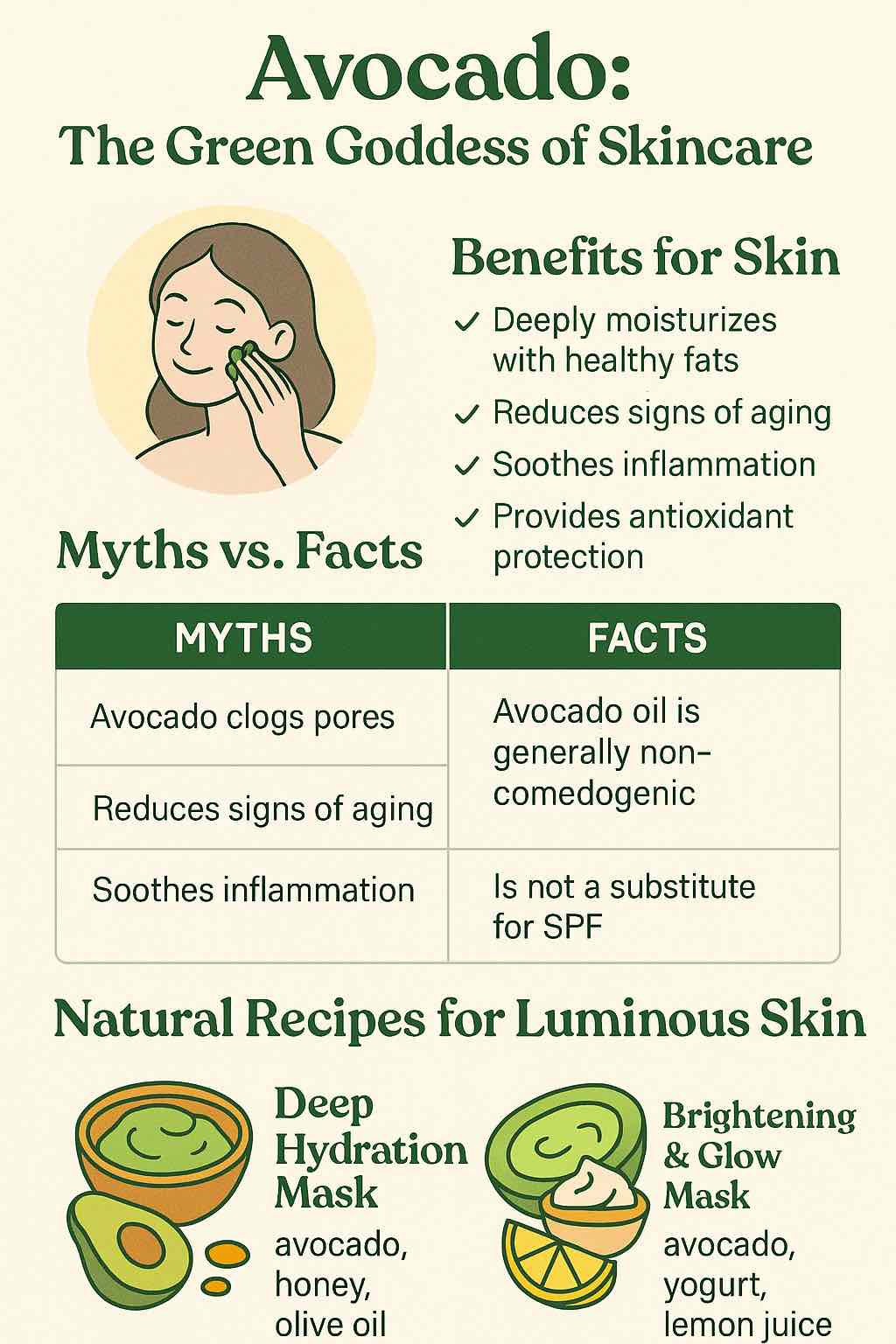 Avocado: The Green Goddess of Skincare