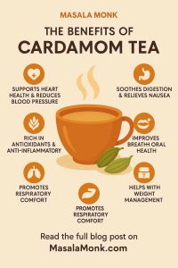 BENEFITS OF CARDAMOM TEA