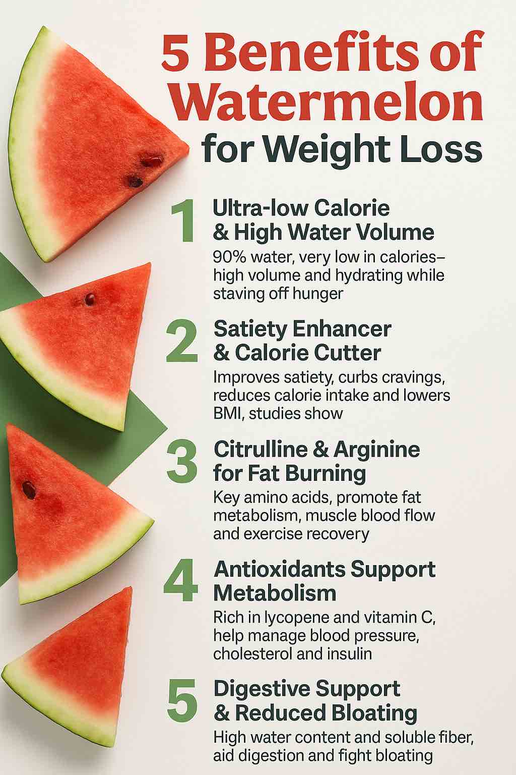 Benefits of Watermelon for Weight Loss
