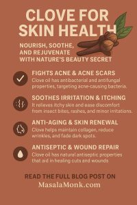 CLOVE FOR SKIN HEALTH