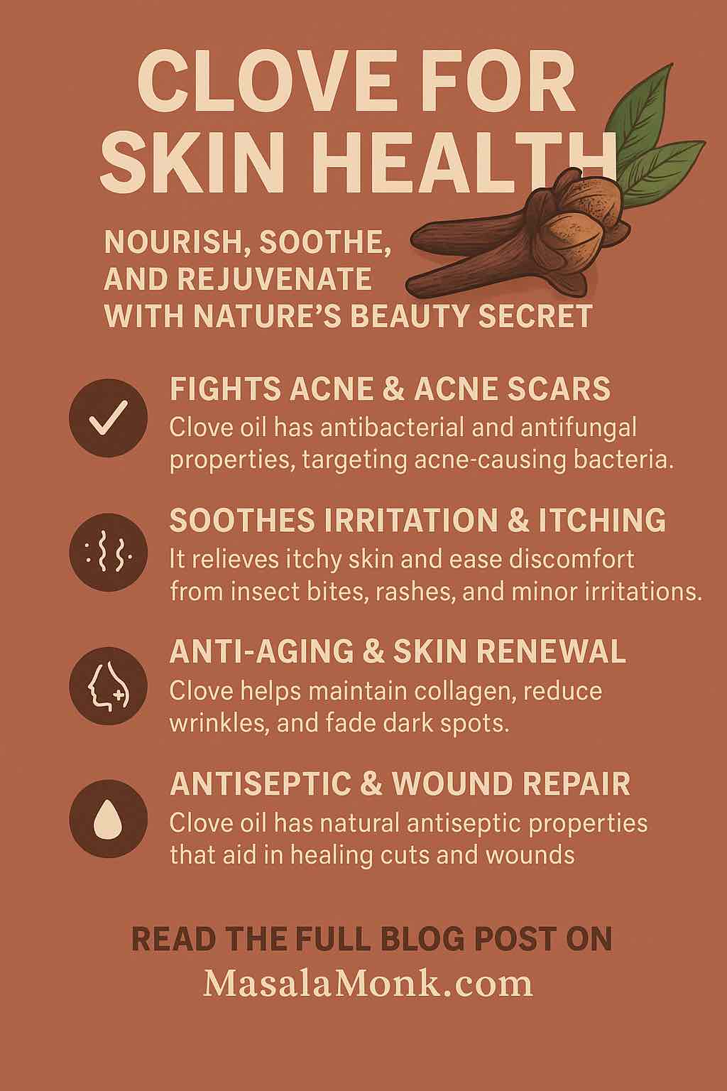 CLOVE FOR SKIN HEALTH