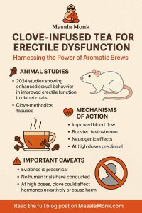CLOVE-INFUSED TEA FOR ERECTILE DYSFUNCTION