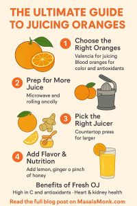 GUIDE TO JUICING ORANGES