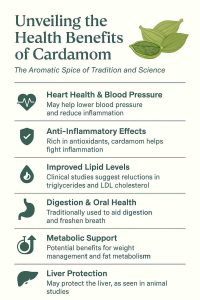 Health Benefits of Cardamom