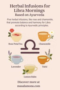 Herbal Infusions for Libra Mornings Based on Ayurveda