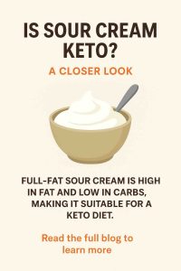 IS SOUR CREAM KETO? A CLOSER LOOK