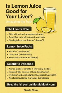 Is Lemon Juice Good for Your Liver?