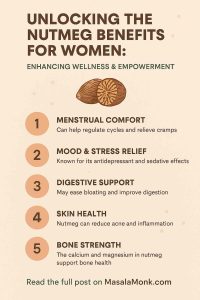 NUTMEG BENEFITS FOR WOMEN