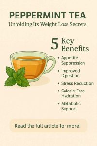 PEPPERMINT TEA Unfolding Its Weight Loss Secrets 5 Key Benefits