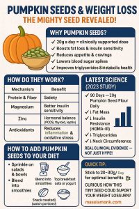 PUMPKIN SEEDS & WEIGHT LOSS