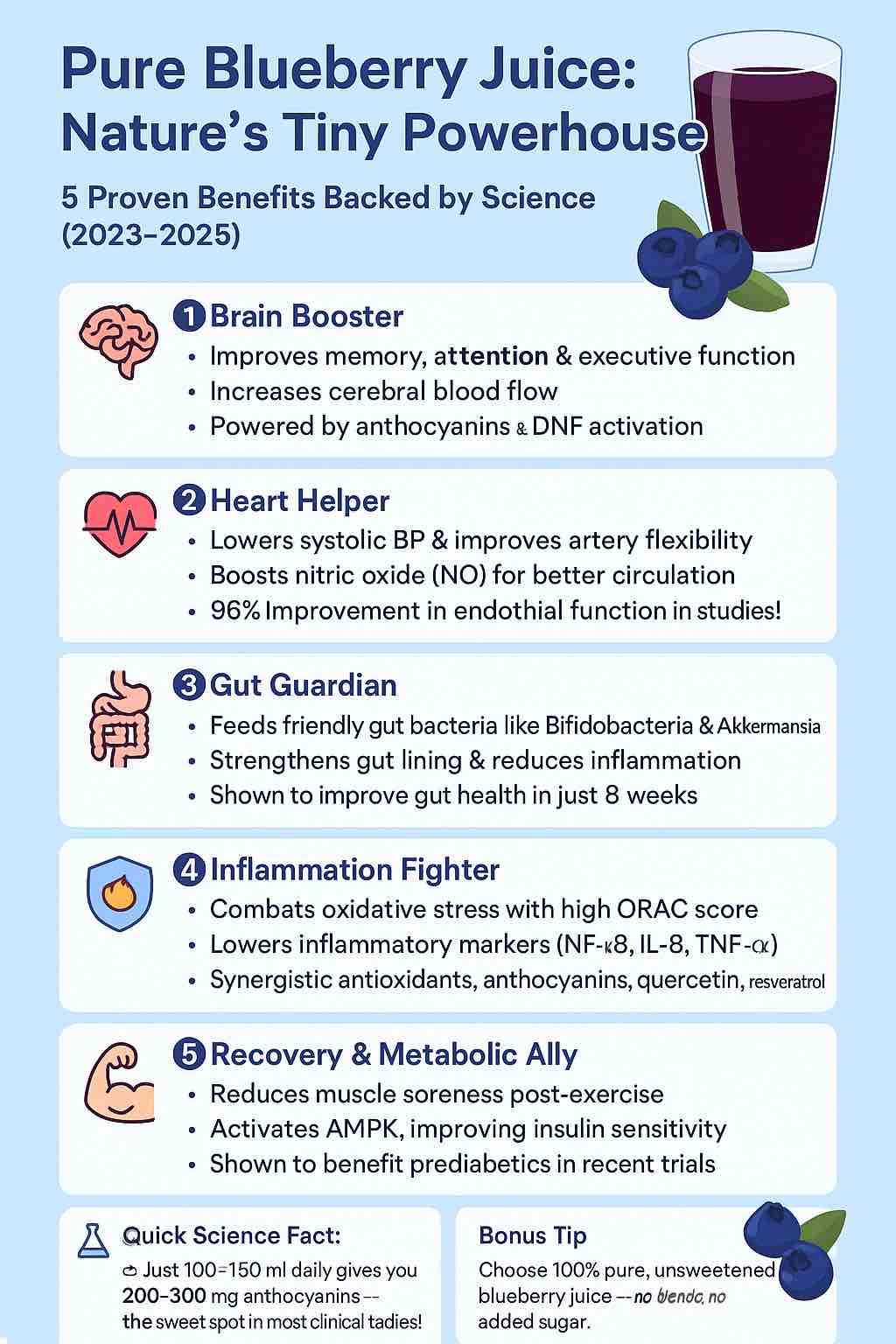 Pure Blueberry Juice: 5 Ways It Boosts Your Well-Being