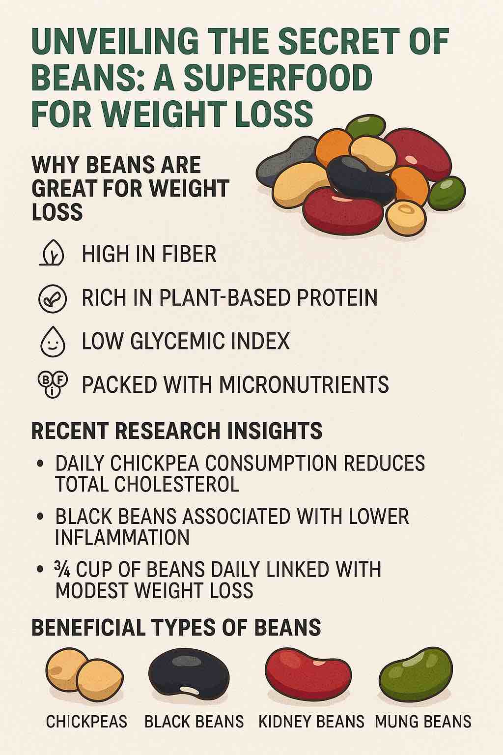 SECRET OF BEANS: A SUPERFOOD FOR WEIGHT LOSS