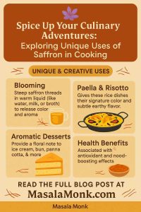 Saffron in Cooking