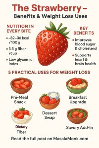 Strawberry - Benefits & Weight Loss Uses