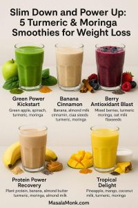 Turmeric & Moringa Smoothies for Weight Loss