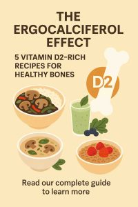 THE ERGOCALCIFEROL EFFECT 5 VITAMIN D2-RICH RECIPES FOR HEALTHY BONES