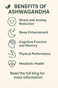 BENEFITS OF ASHWAGANDHA