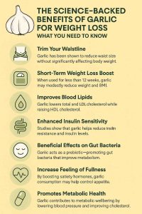 BENEFITS OF GARLIC FOR WEIGHT LOSS