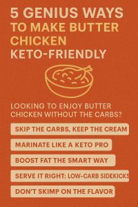 BUTTER CHICKEN KETO-FRIENDLY