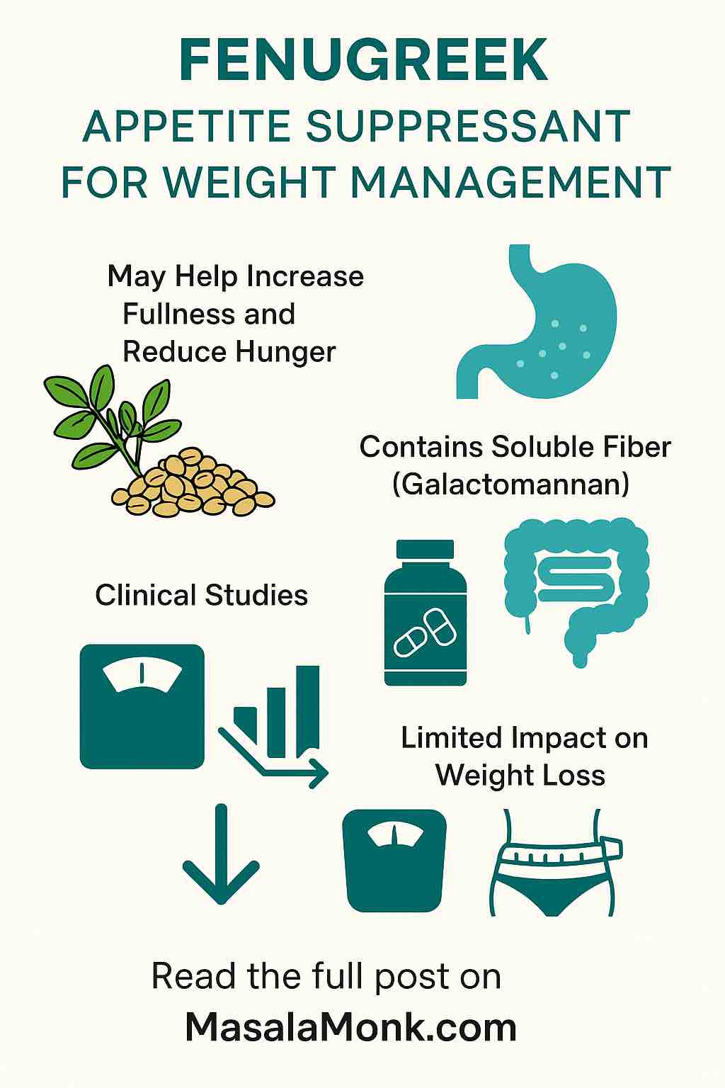 FENUGREEK APPETITE SUPPRESSANT FOR WEIGHT MANAGEMENT