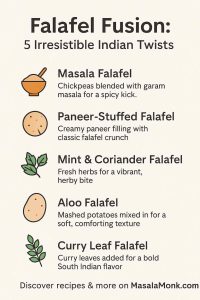 Falafel Fusion: 5 Irresistible Indian Twists