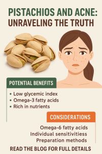 PISTACHIOS AND ACNE: UNRAVELING THE TRUTH