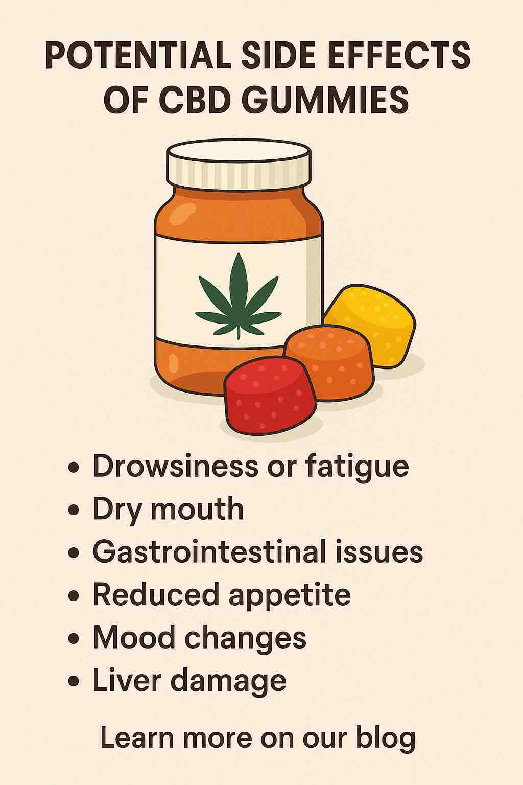 POTENTIAL SIDE EFFECTS OF CBD GUMMIES