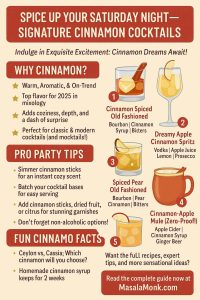 SIGNATURE CINNAMON COCKTAILS