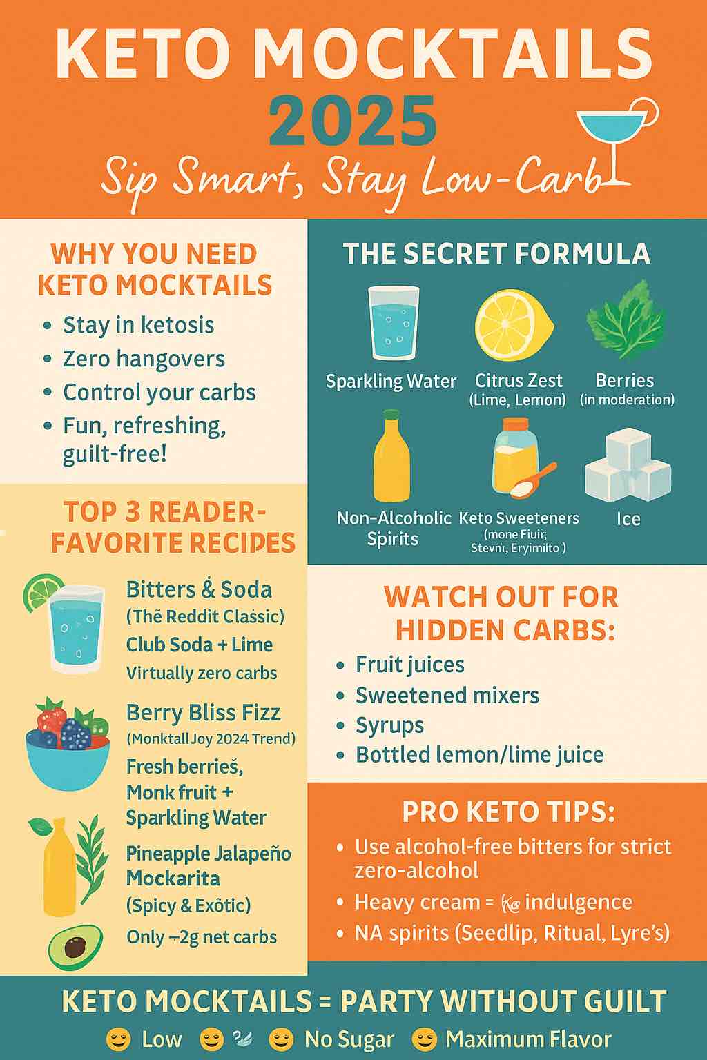 KETO MOCKTAILS 2025
