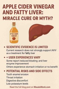 APPLE CIDER VINEGAR AND FATTY LIVER: MIRACLE CURE OR MYTH?