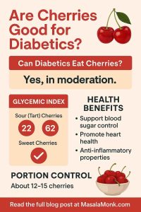 Are Cherries Good for Diabetics? Can Diabetics Eat Cherries?