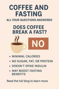 DOES COFFEE BREAK A FAST?
