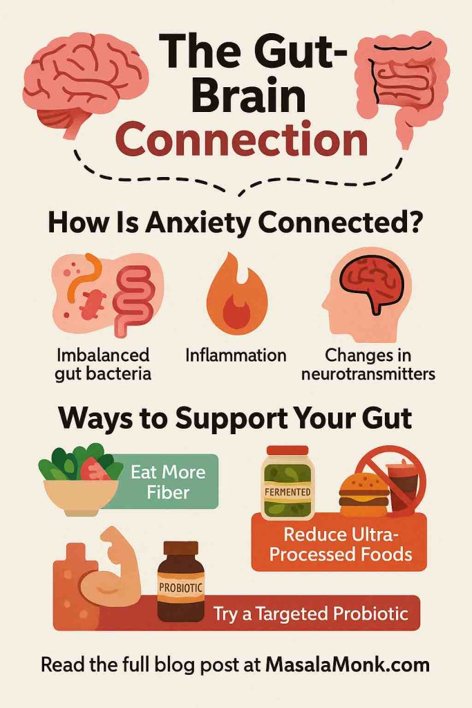 The Gut-Brain Connection: Link Between Anxiety and Gut Health - Masala Monk