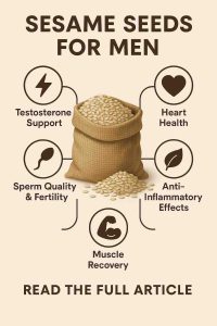 SESAME SEEDS BENEFITS FOR MALES