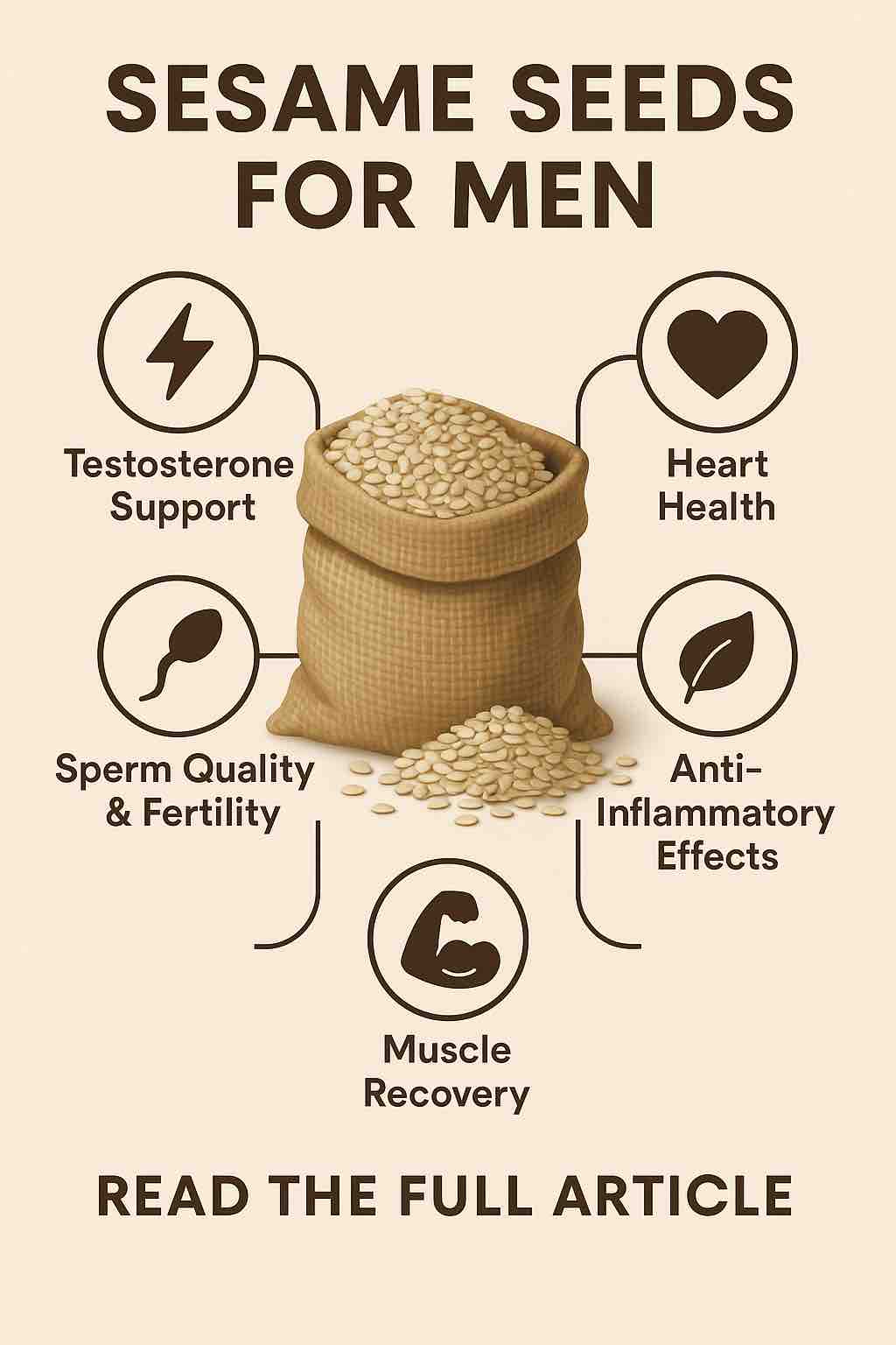 SESAME SEEDS BENEFITS FOR MALES