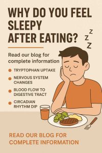 WHY DO YOU FEEL SLEEPY AFTER EATING?