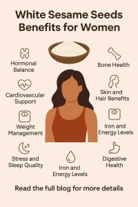 White Sesame Seeds Benefits for Women