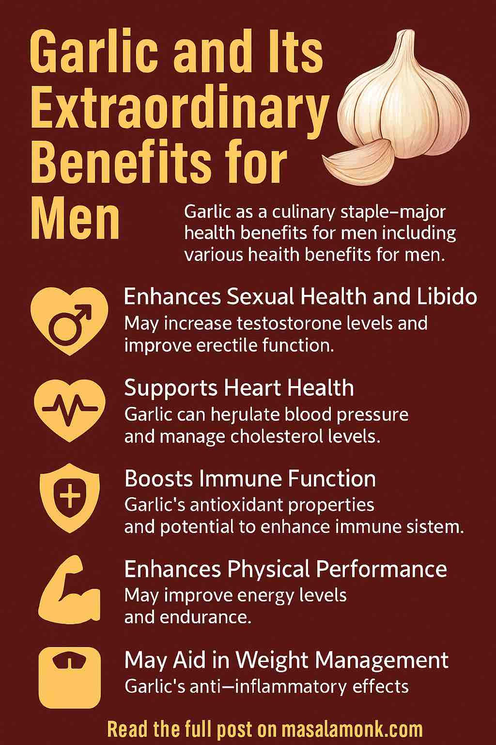 Garlic and Its Extraordinary Benefits for Men
