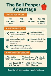 Bell Pepper - Nutrition, Benefits