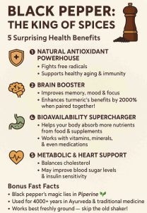 Benefits of Black Pepper