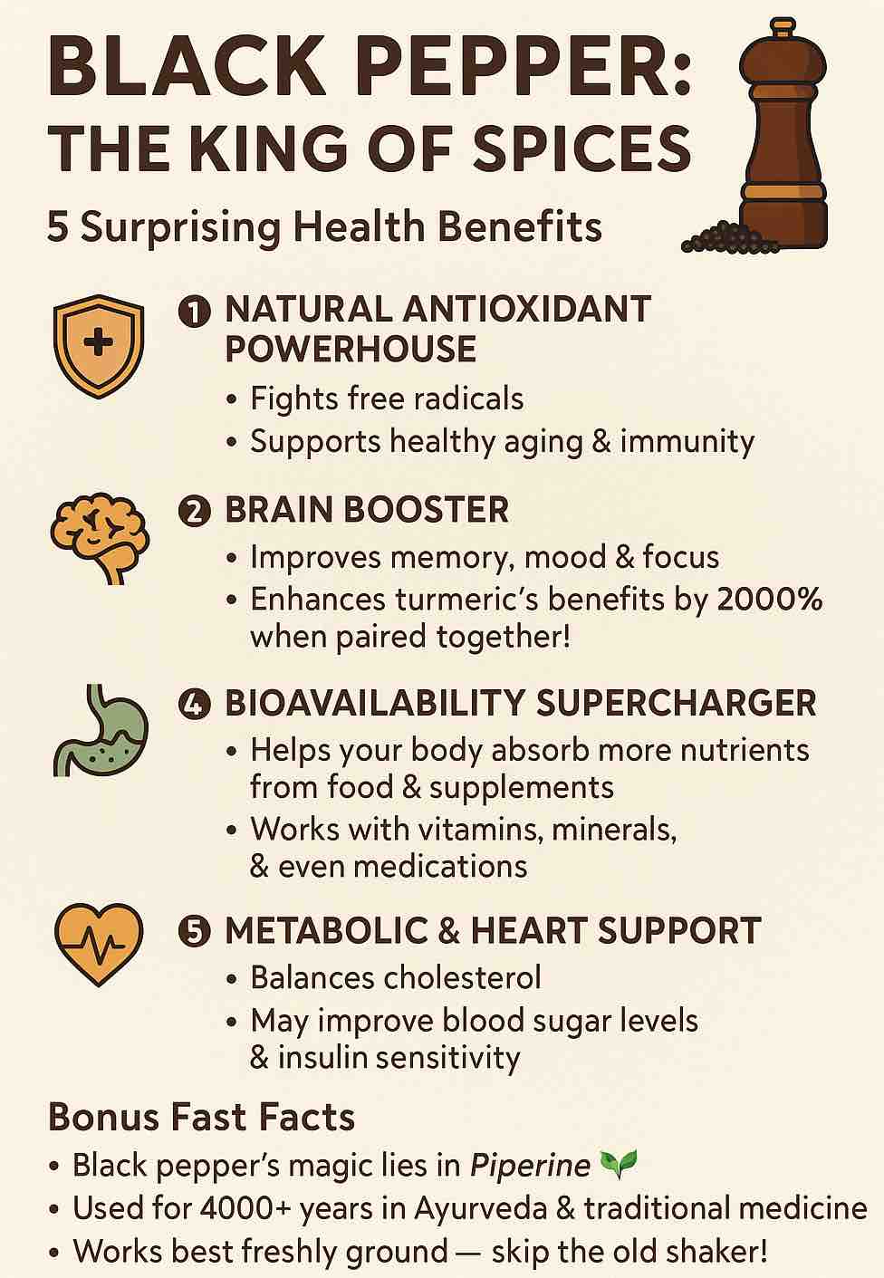 Benefits of Black Pepper