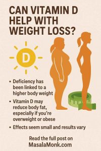 CAN VITAMIN D HELP WITH WEIGHT LOSS?