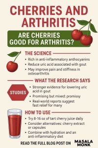 CHERRIES AND ARTHRITIS