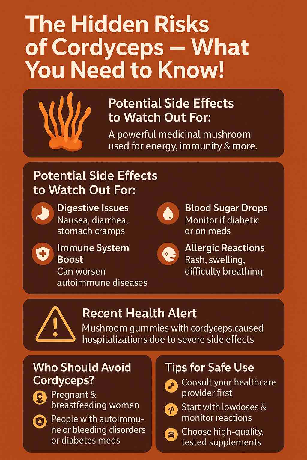 Hidden Risks of Cordyceps - What You Need to Know!