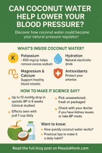 COCONUT WATER HELP LOWER YOUR BLOOD PRESSURE?