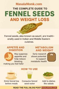 Fennel Seeds and Weight Loss