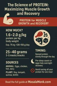 The Science of Protein: Maximizing Muscle Growth and Recovery